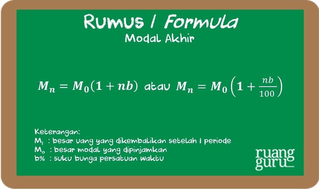 Cara Menghitung Bunga Pinjaman Yang Harus Dibayar Secara Tepat