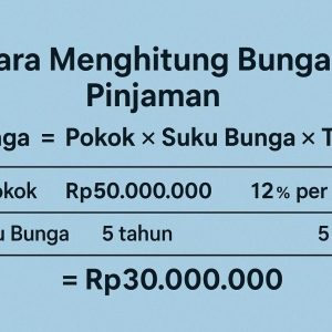 Bagaimana Cara Menghitung Bunga Pinjaman Secara Tepat dan Mudah