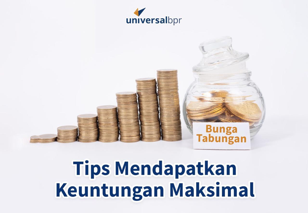 Bunga Tabungan Tinggi: Tips Mendapatkan Keuntungan Maksimal